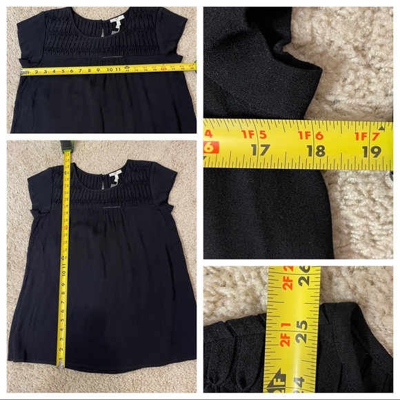 NWT! Joie Annis Top in Caviar - Picture 5 of 7